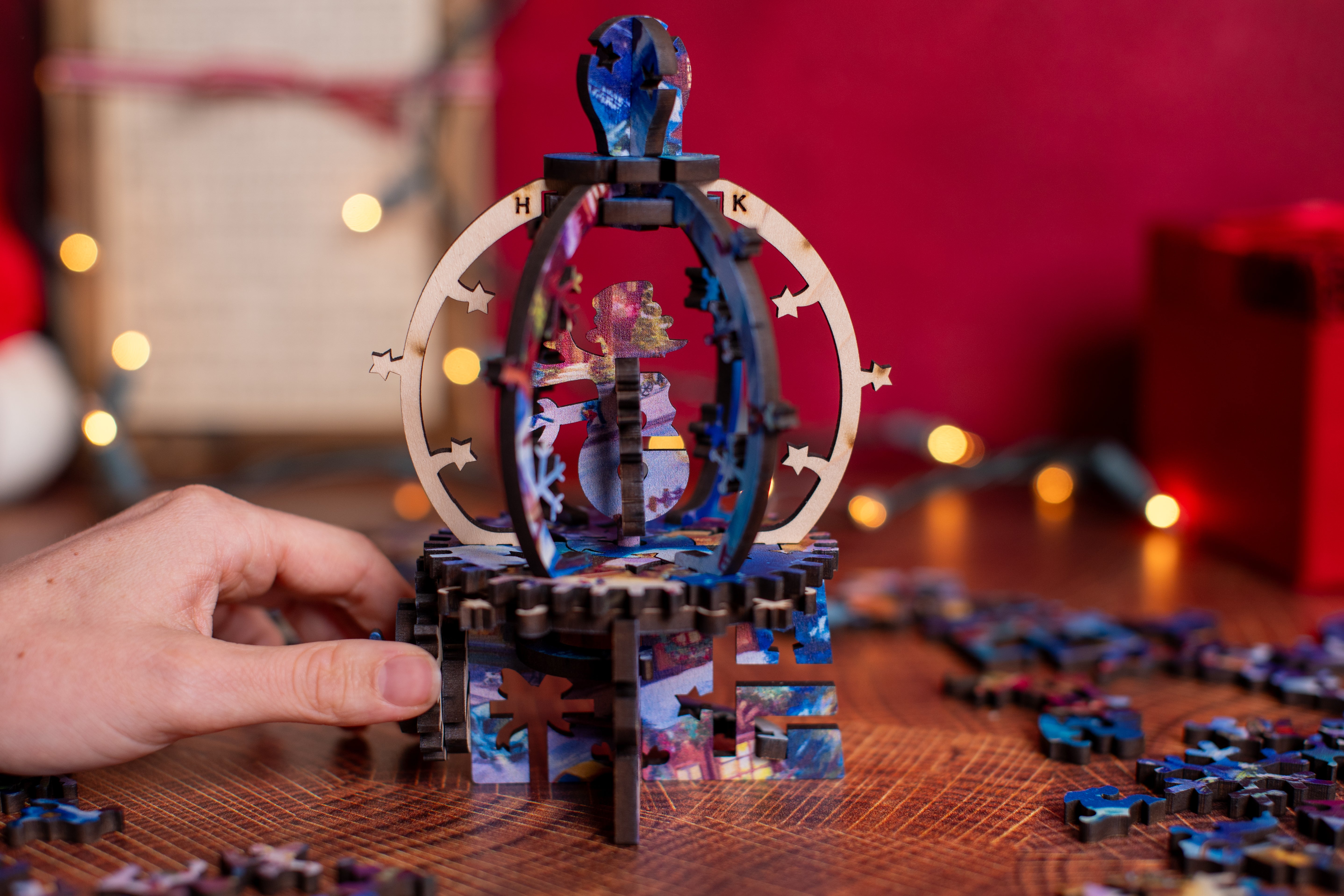 Mountain Town Christmas Eve | Heritage 3D Series – Mosaic Puzzles