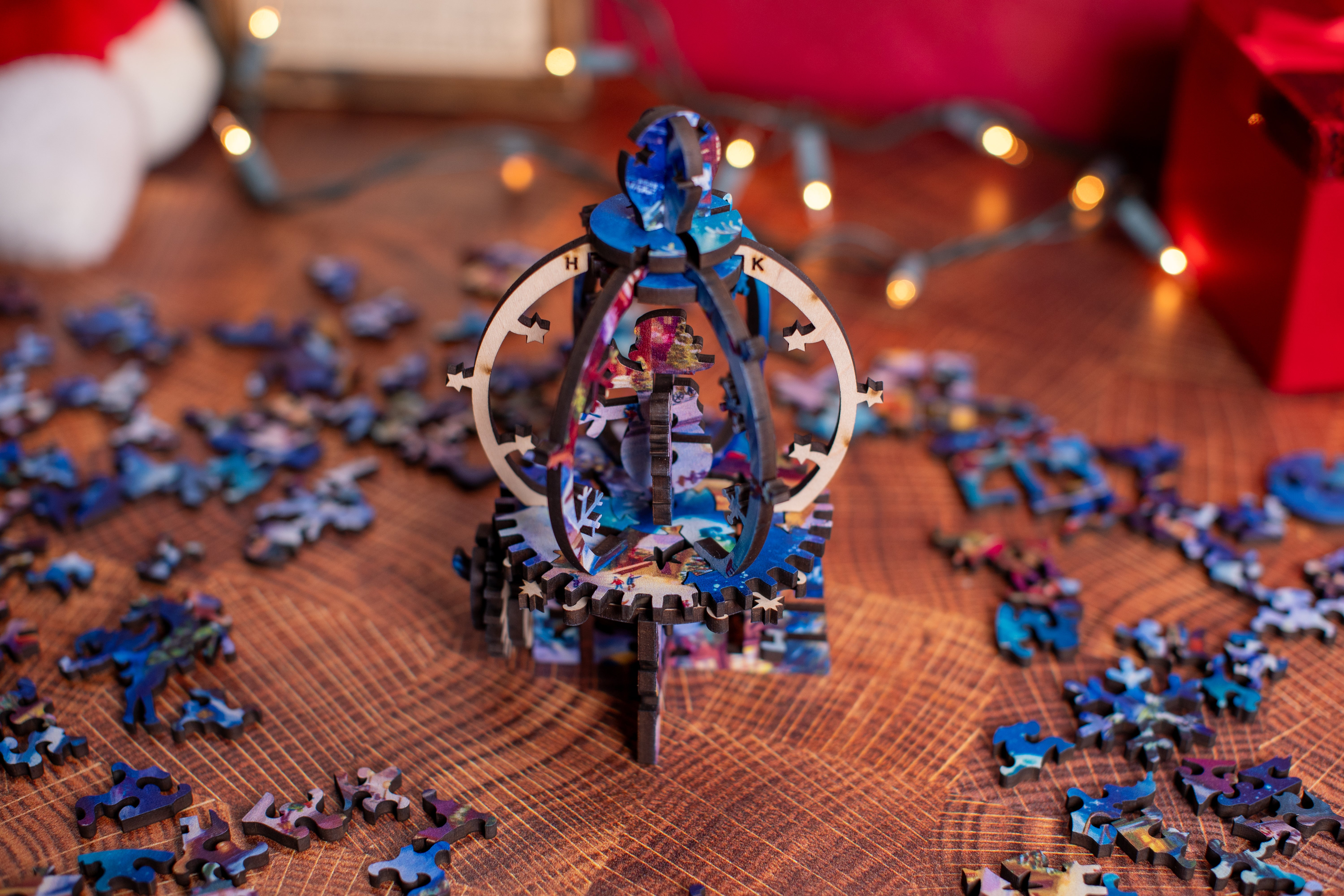 Mountain Town Christmas Eve | Heritage 3D Series – Mosaic Puzzles