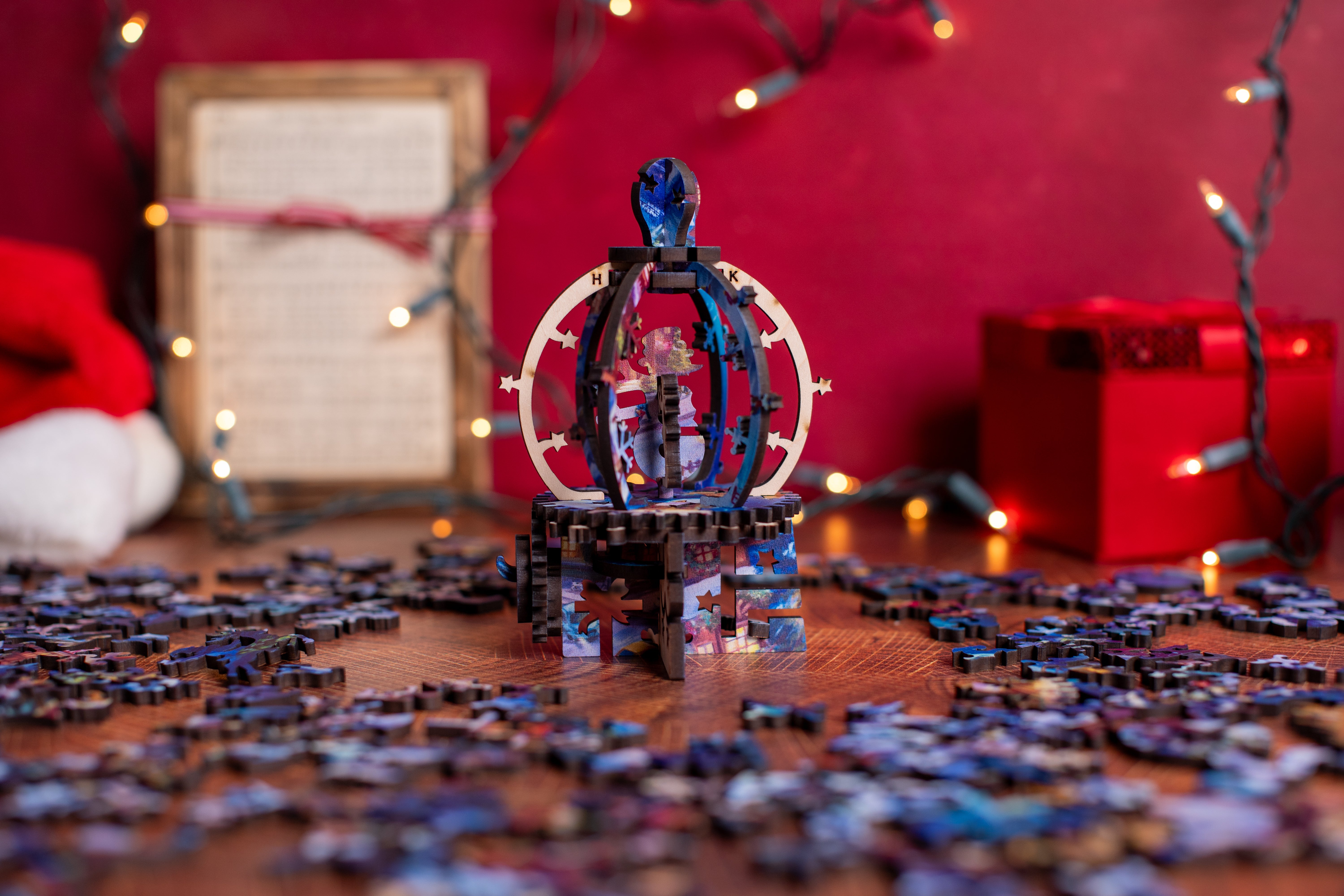 Mountain Town Christmas Eve | Heritage 3D Series – Mosaic Puzzles