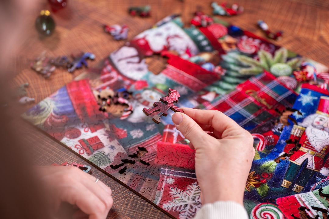 Santa's Stocking Table