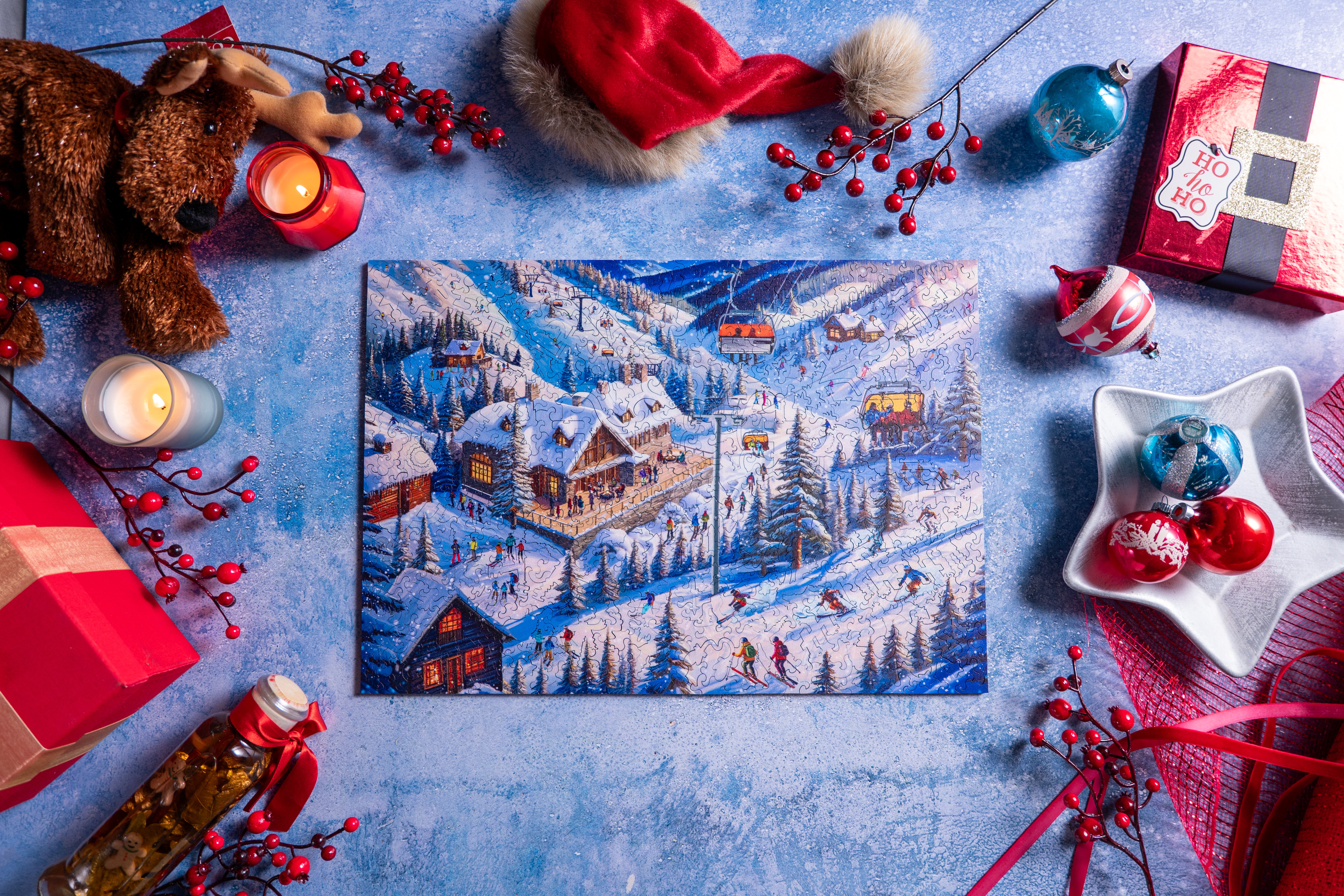 Ski Chalet Getaway – Mosaic Puzzles