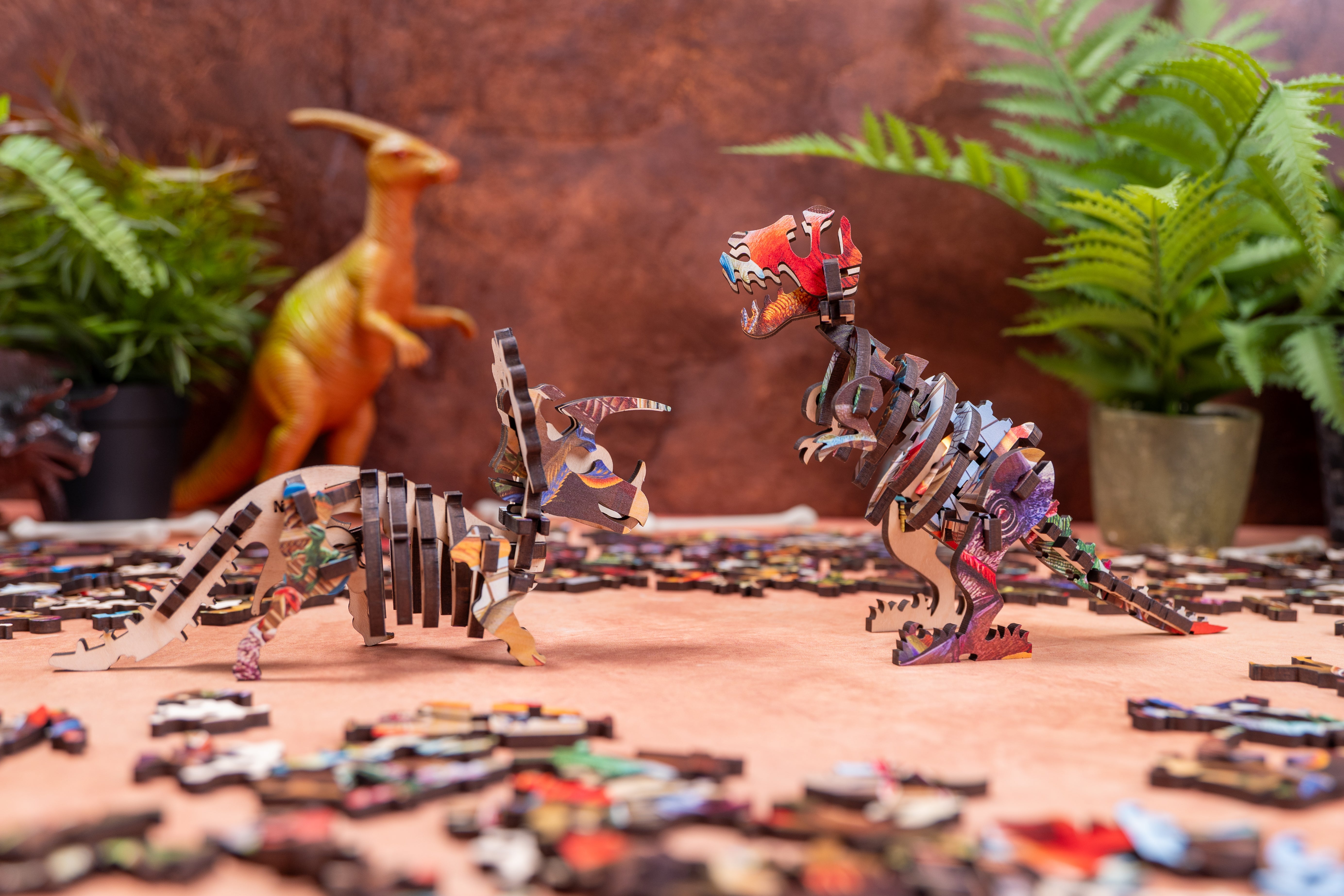 Dinos on the Loose | Heritage 3D Series – Mosaic Puzzles