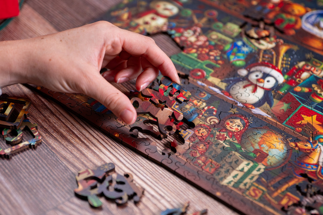 Shelf of Holiday Wonders