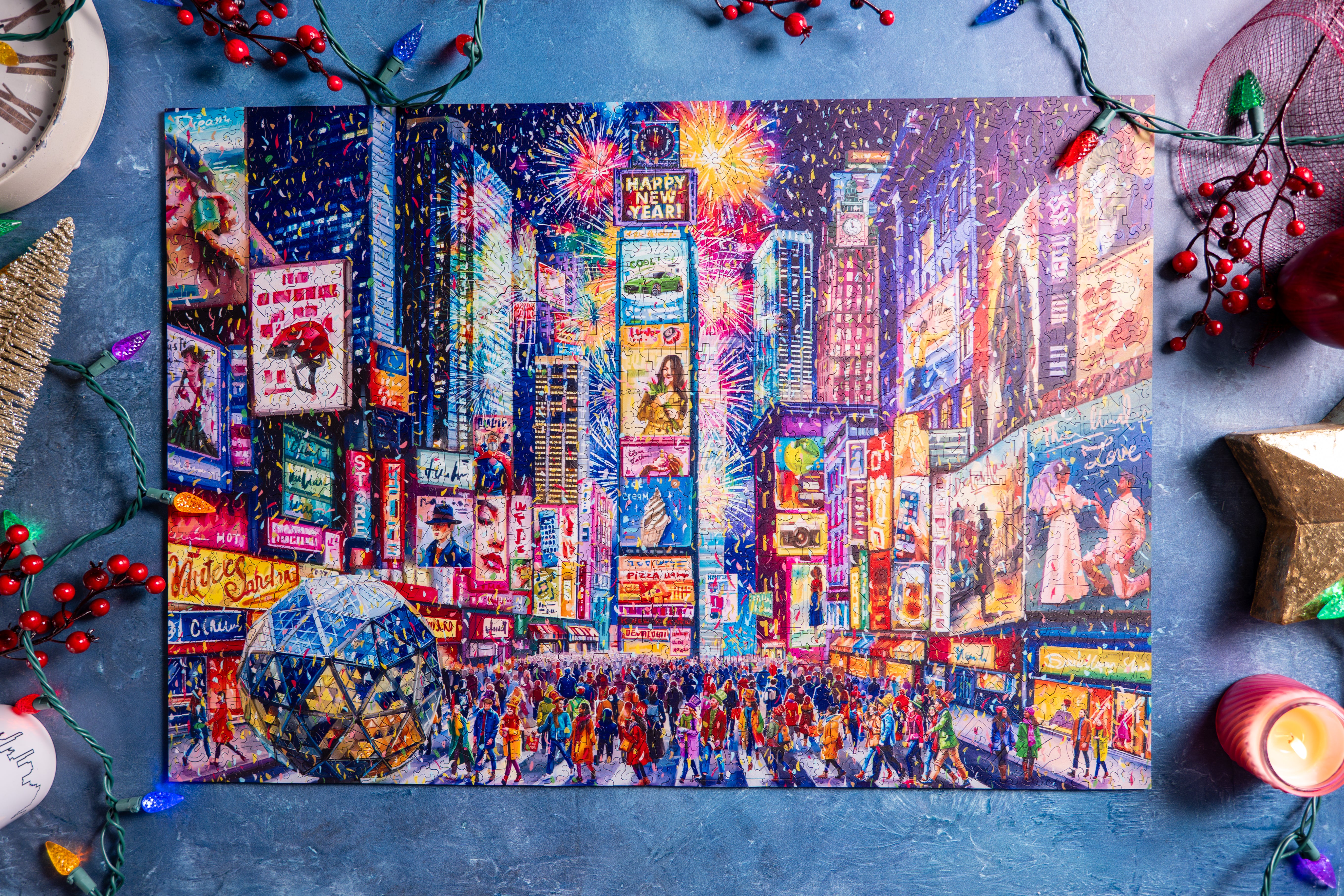 New Year's Eve in Times Square – Mosaic Puzzles