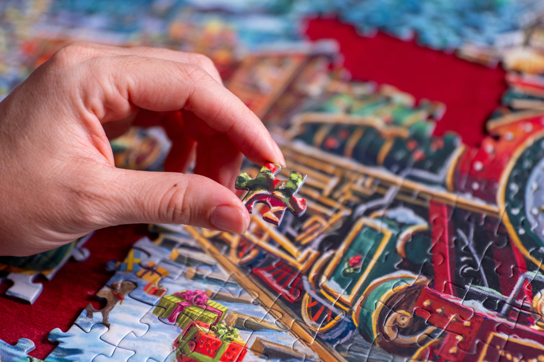 Christmas Cheer on the Tracks | Traditions by Mosaic Puzzles