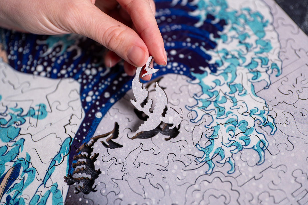 The Great Wave at Kanagawa by Hokusai