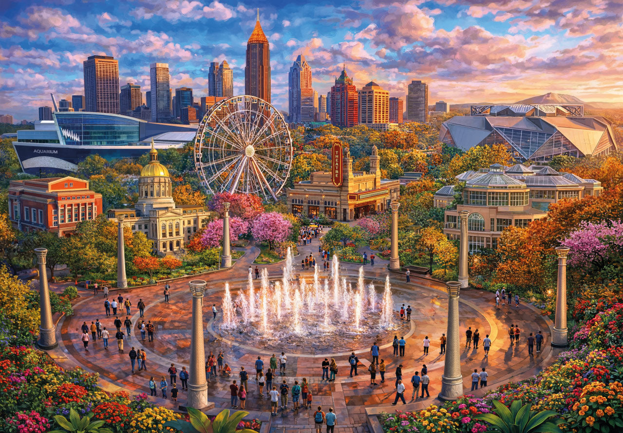 Cities of the World – Mosaic Puzzles