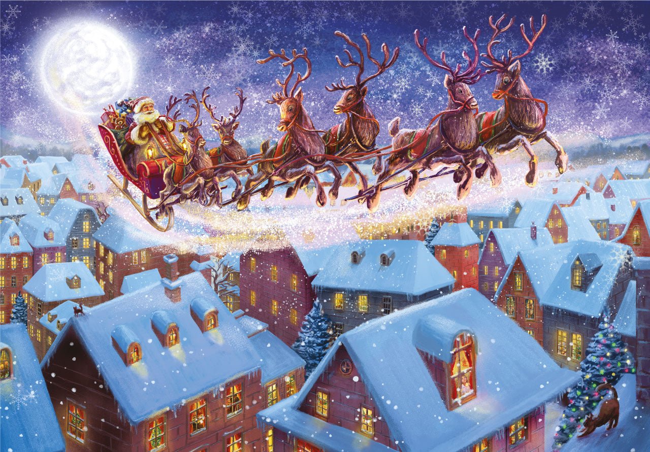 サンタクロース Santa in the City – Mosaic Puzzles