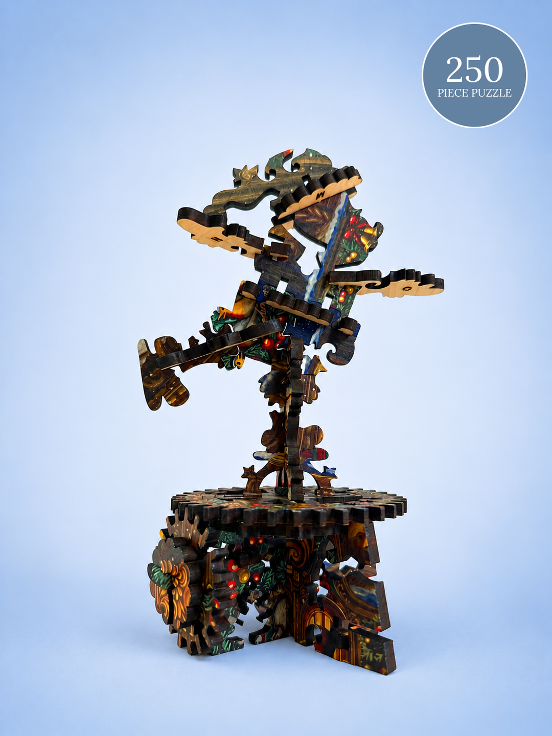 Santa's Musical Timepiece | Heritage 3D Series