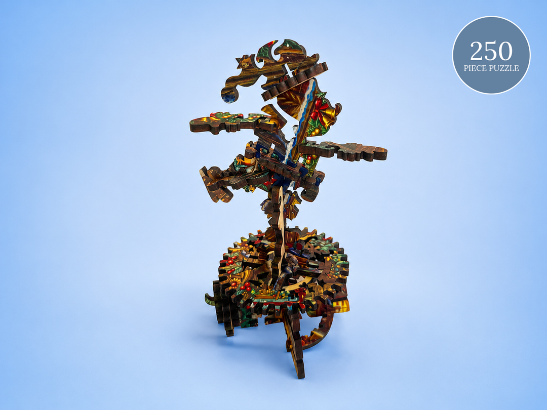 Santa's Musical Timepiece | Heritage 3D Series