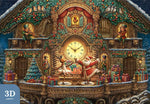 Santa's Musical Timepiece | Heritage 3D Series