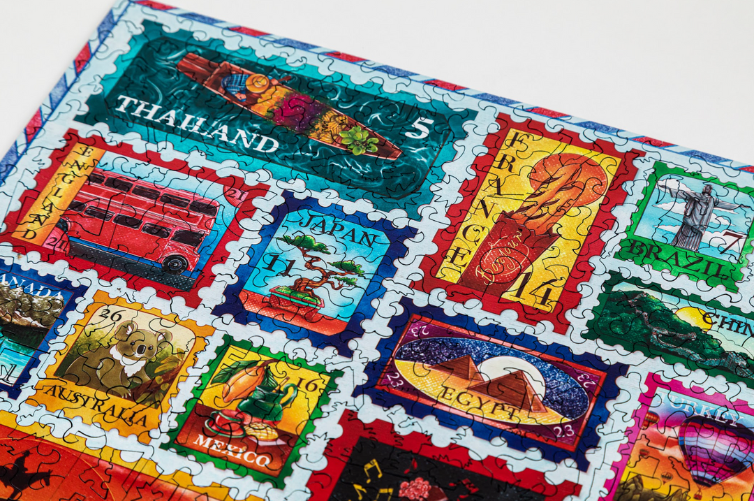 Around the World in Stamps