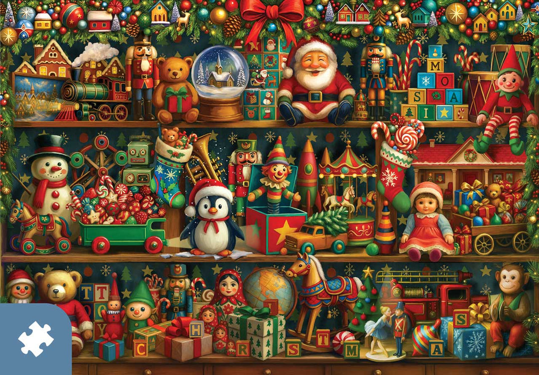 Shelf of Holiday Wonders | Traditions by Mosaic Puzzles