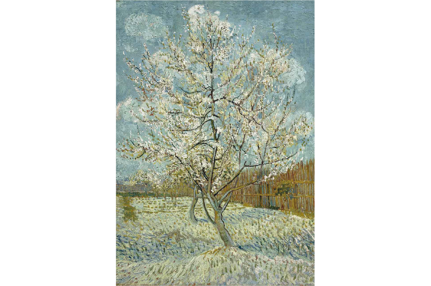 The Pink Peach Tree by Van Gogh