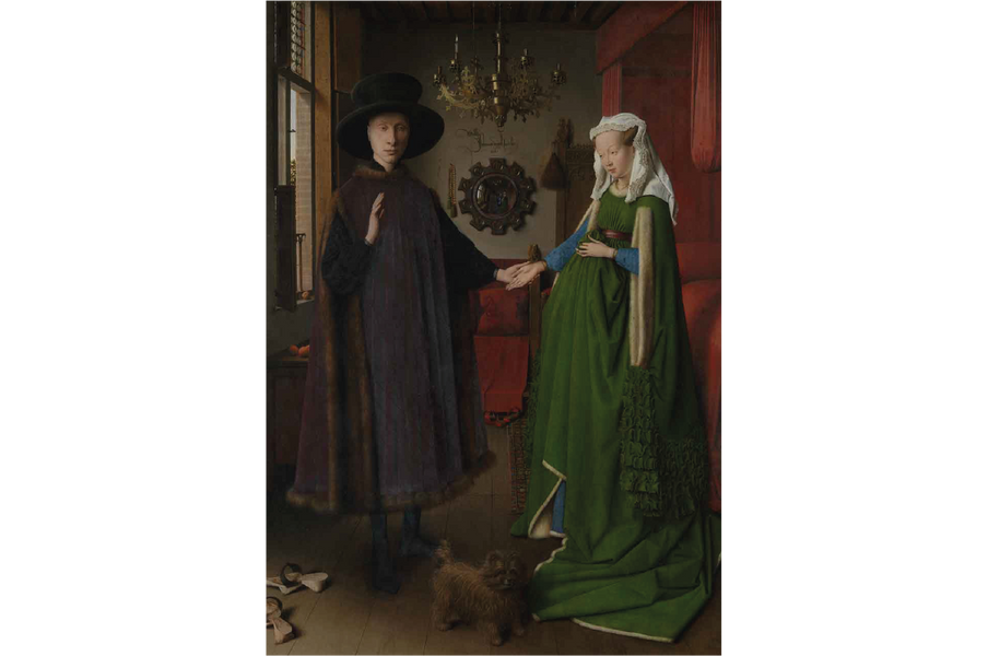 The Arnolfini Wedding by Jan Van Eyck