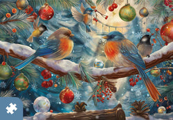 Songbirds in Winter | Traditions by Mosaic Puzzles