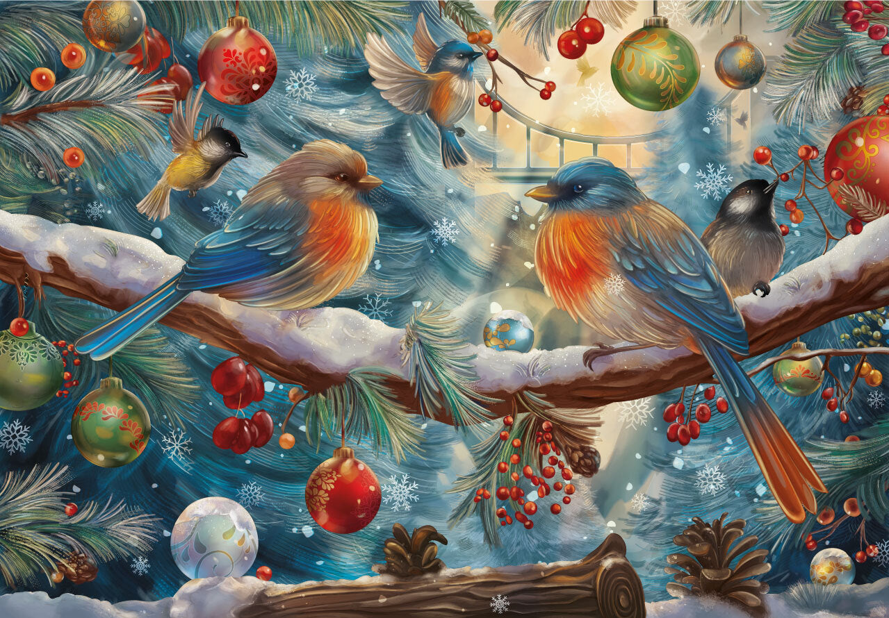 Christmas Winter Puzzles – Mosaic Puzzles