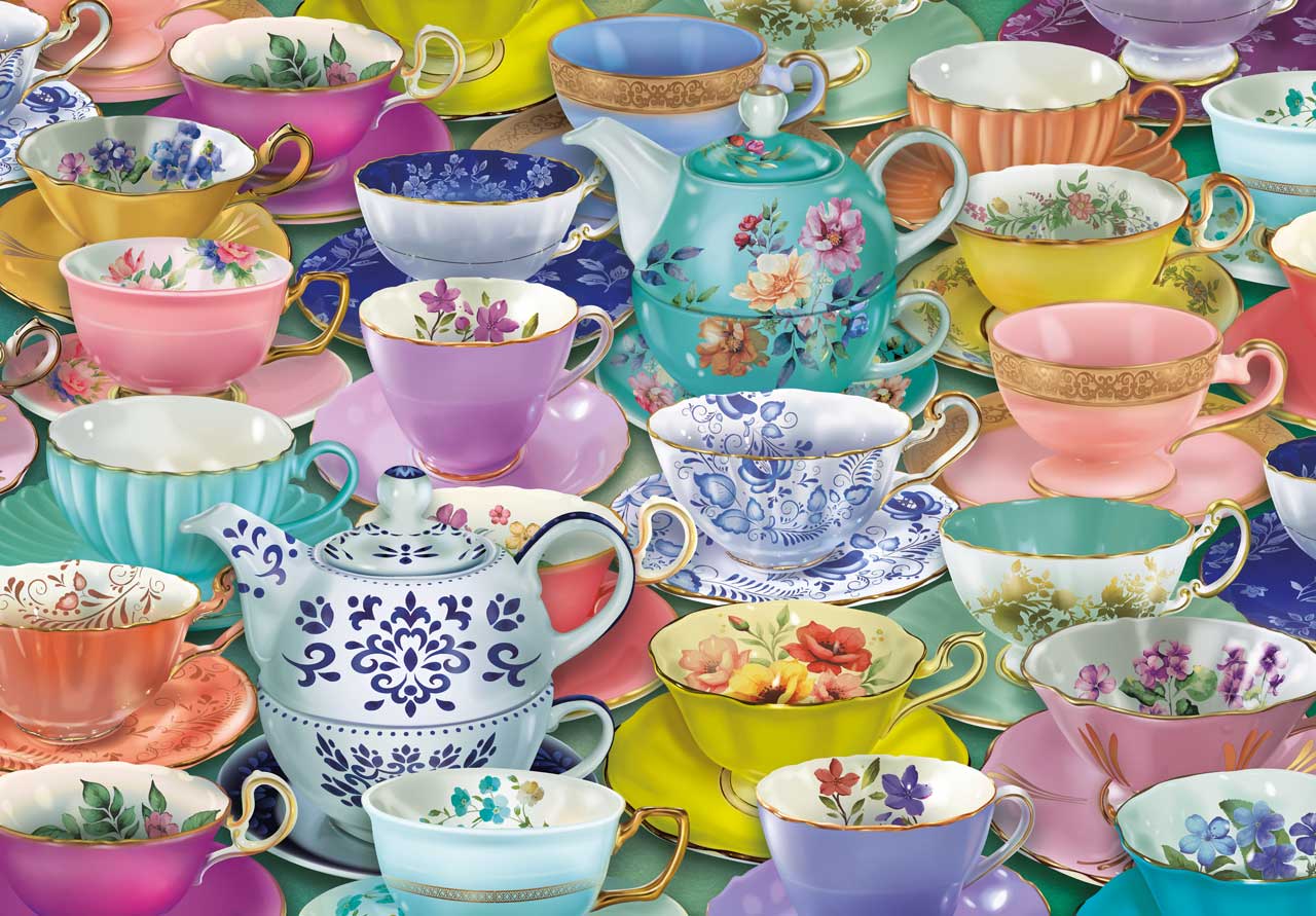teatime♪ Tea Time Treasures – Mosaic Puzzles
