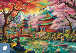Temples of the Japanese Garden | Traditions by Mosaic Puzzles