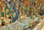 The Large Plane Trees by Van Gogh