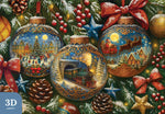 Jolly Christmas Reflections | Heritage 3D Series