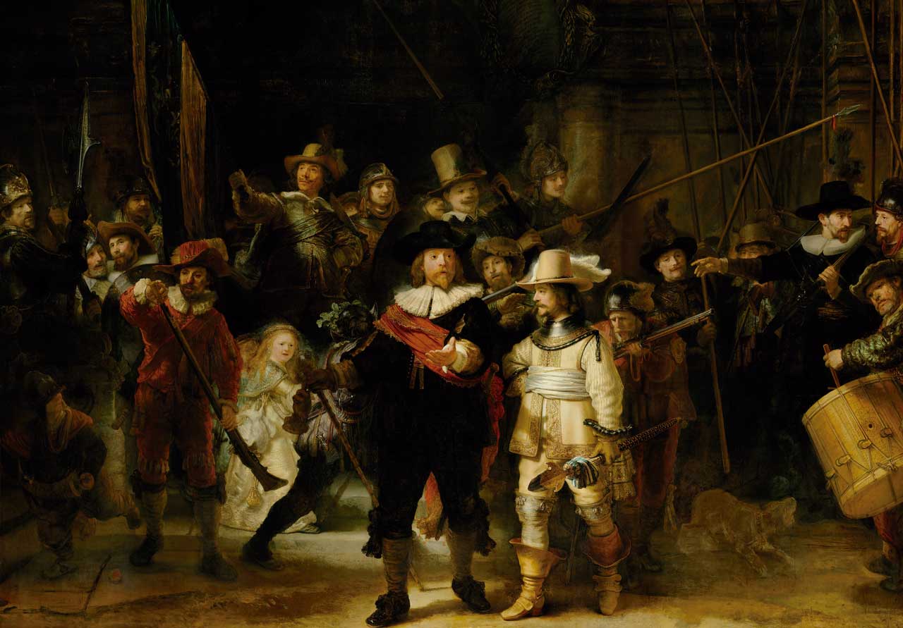 The Nightwatch by Rembrandt