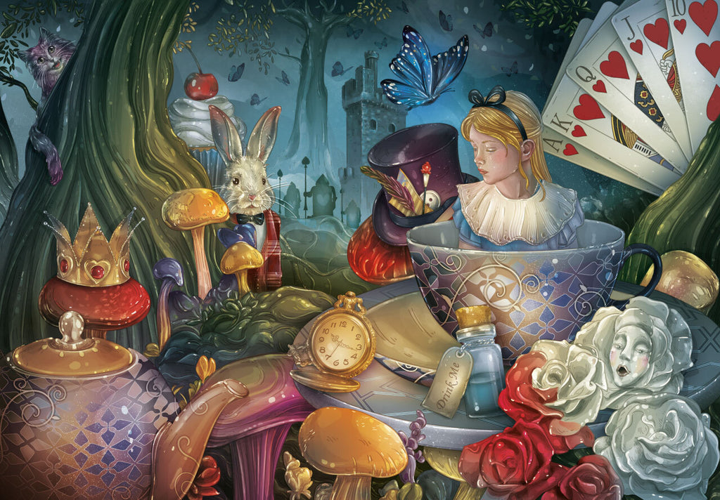 KOZIK Through The Looking Glass シルクスクリーン Through-the-Looking-Glass-