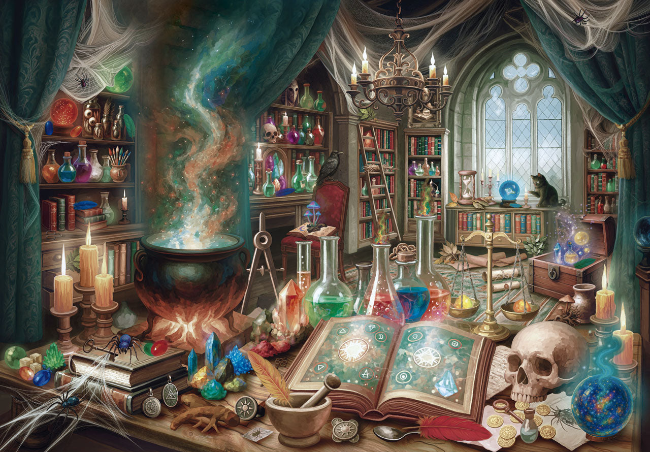 Where Magic Brews – Mosaic Puzzles