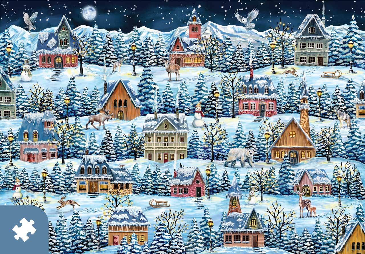 Winter Village Wanderers | Traditions by Mosaic Puzzles