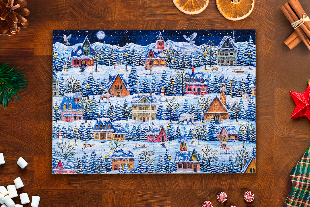 Winter Village Wanderers | Traditions by Mosaic Puzzles