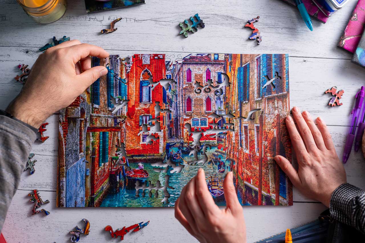 An Afternoon in Venice – Mosaic Puzzles