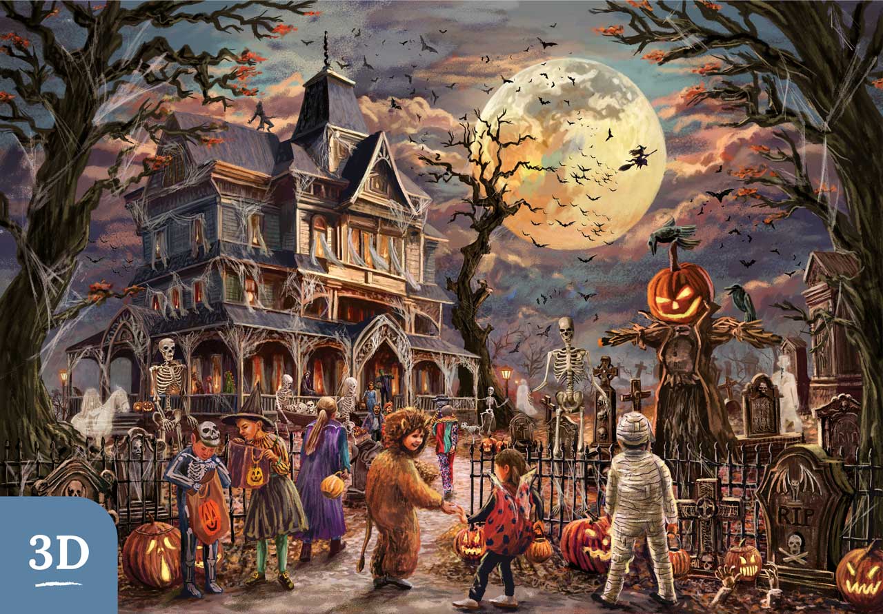 Frightful Fun at the Haunted Mansion | Heritage 3D Series – Mosaic