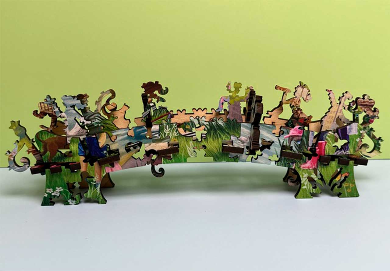 Summer by the Bridge | Heritage 3D Series – Mosaic Puzzles