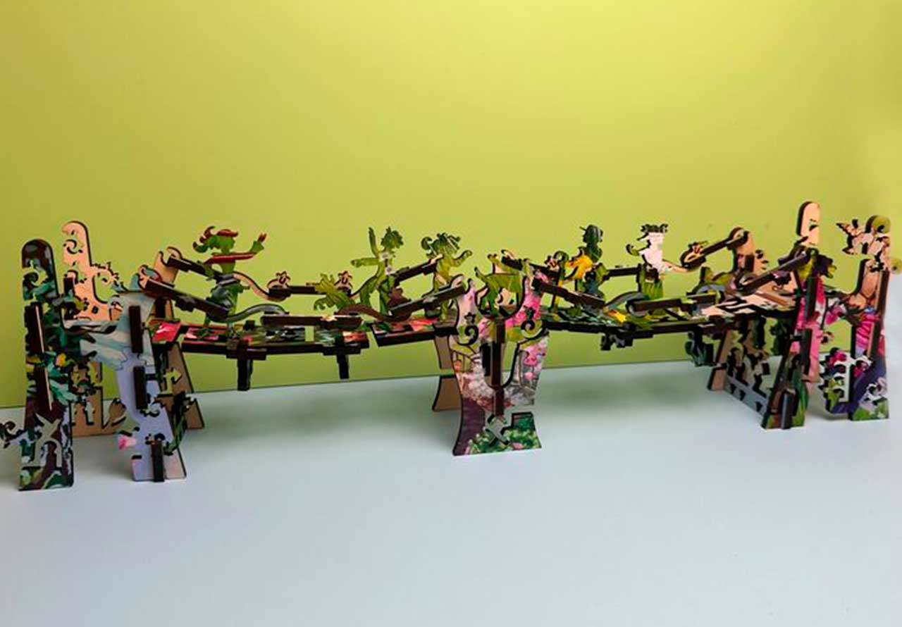 Summer by the Bridge | Heritage 3D Series – Mosaic Puzzles