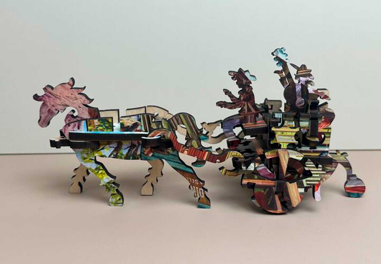 High Noon at Dodge City | Heritage 3D Series – Mosaic Puzzles