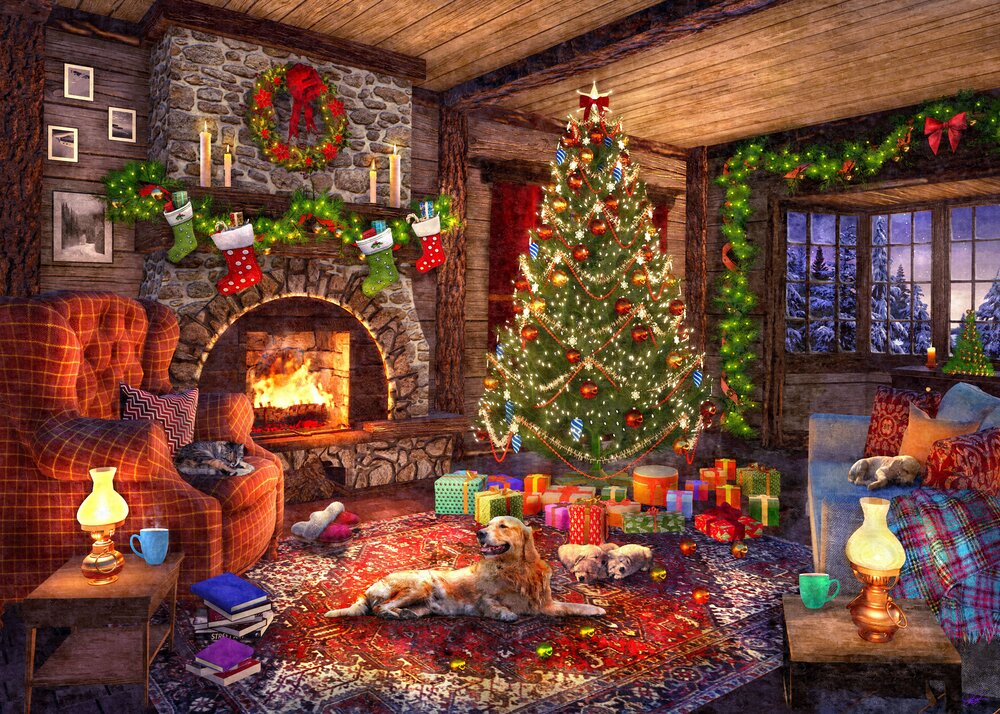 A Cozy Cabin Christmas