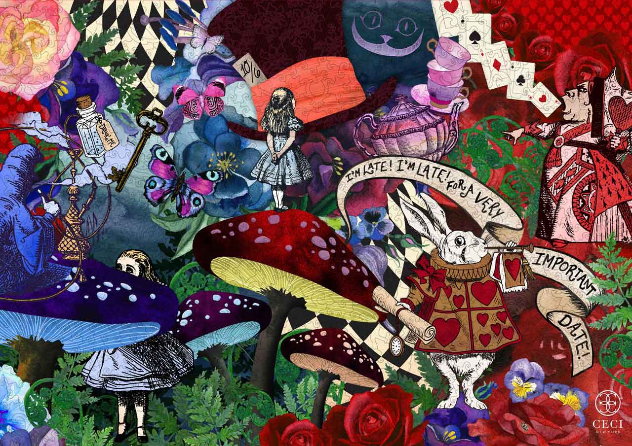 Alice in Wonderland by Ceci New York