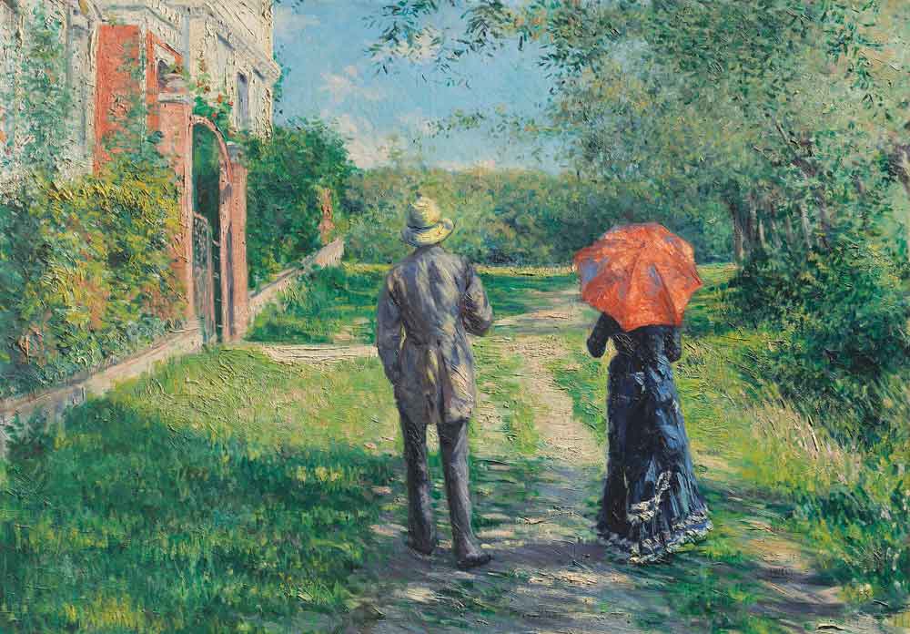 Chemin Montant by Gustave Caillebotte