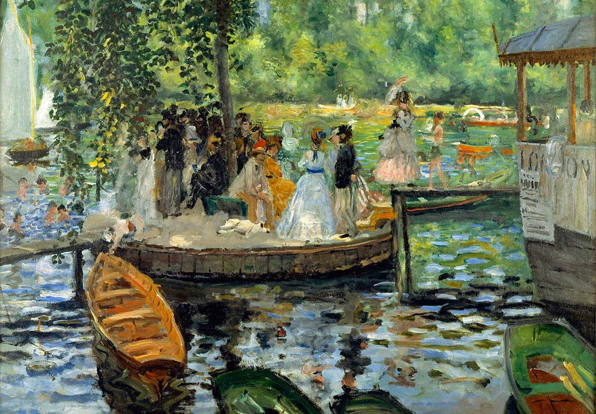 La Grenouillere by Renoir