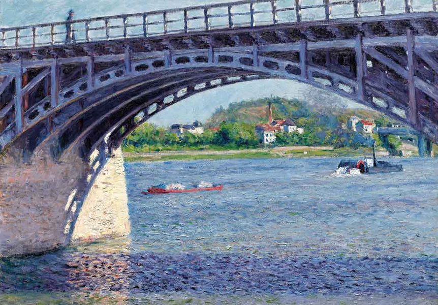 Le Pont D’argenteuil by Gustave Caillebotte