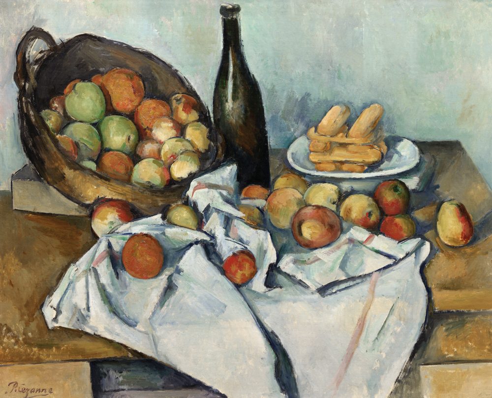Basket of Apples by Paul Cezanne