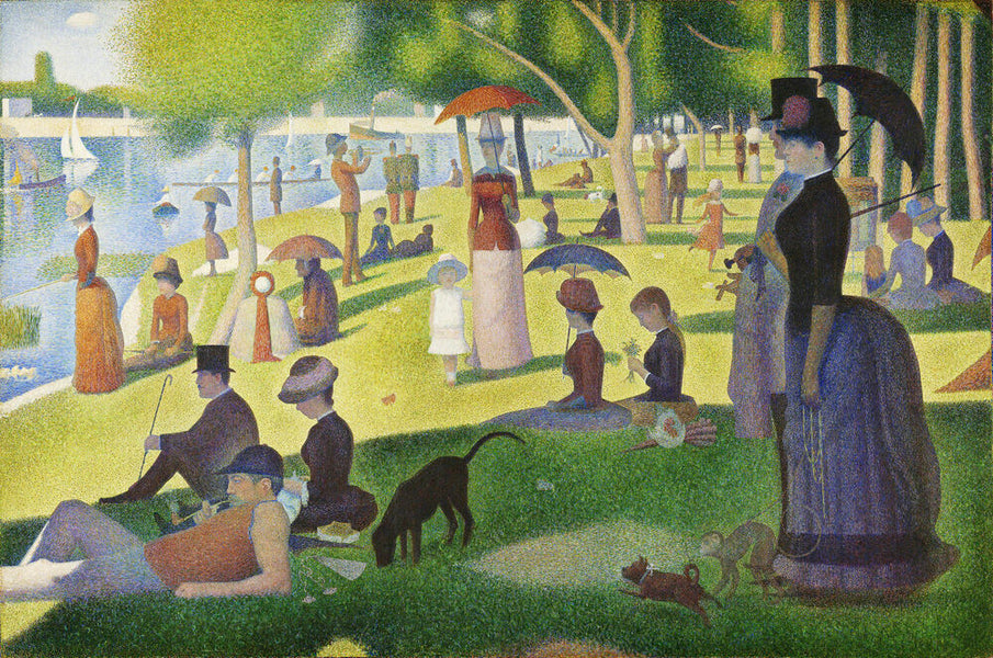 A Sunday on La Grande by Georges Seurat