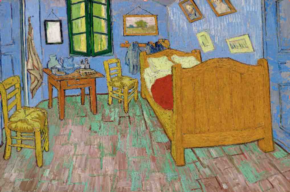 Bedroom in Arles by Van Gogh