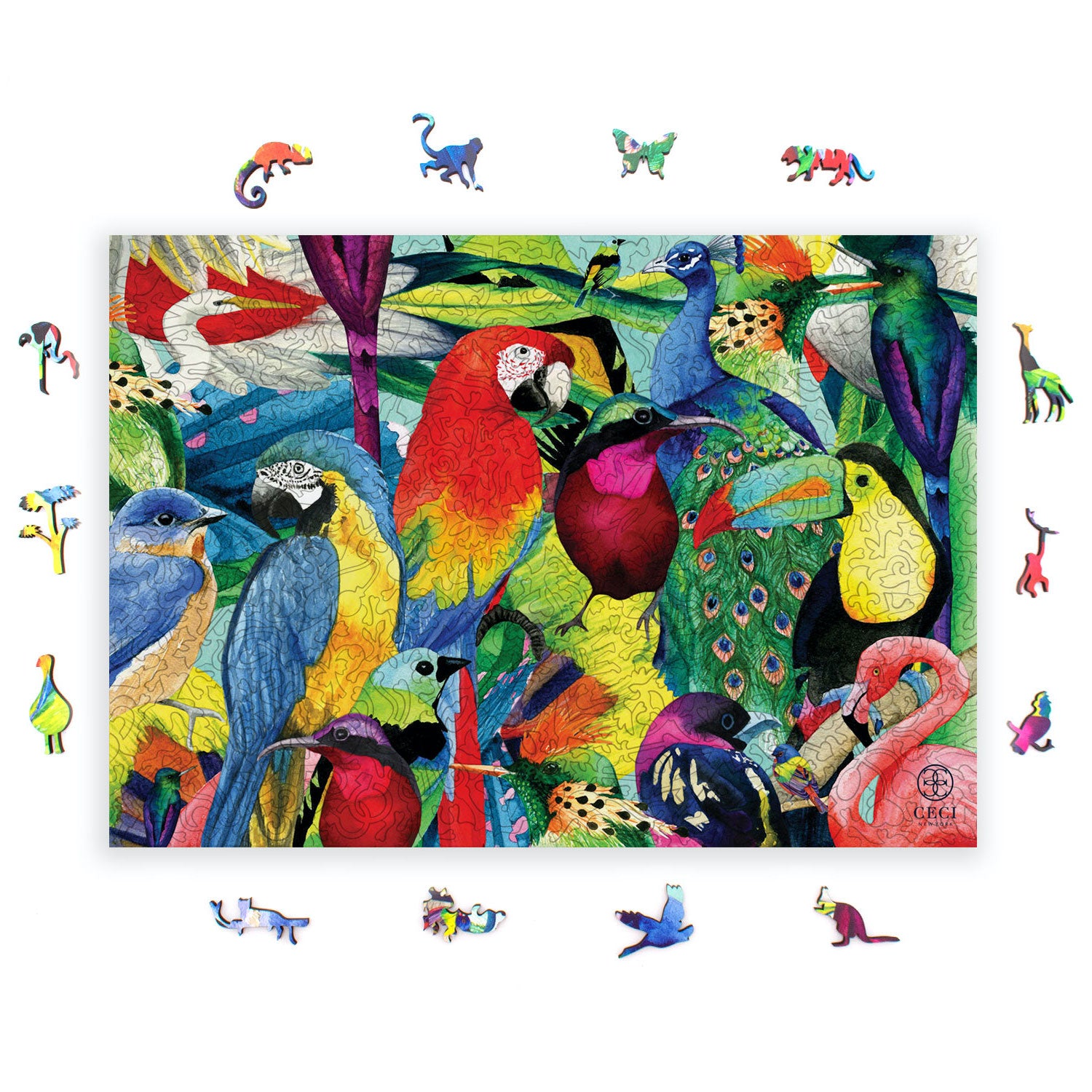 Exotic Birds by Ceci New York