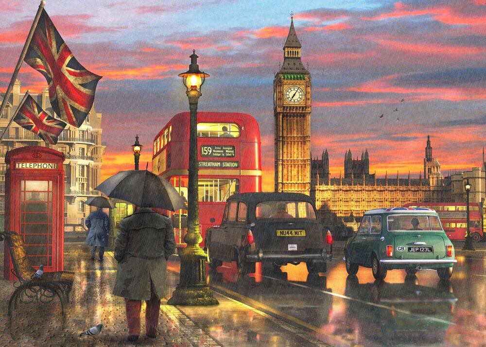A Rainy Day in London