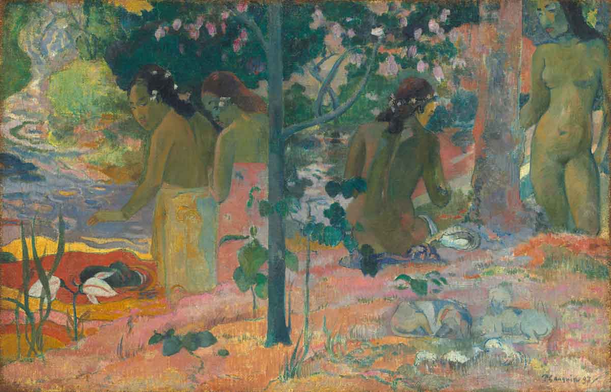 Mosaic 250 PC Fine Art Pack: Paul Gauguin Sunset On The Coast