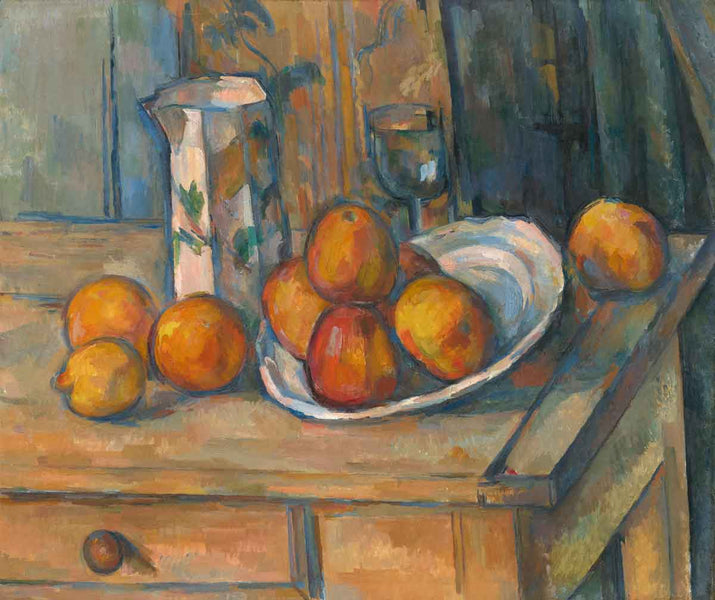 Still Life With Fruit by Paul Cezanne