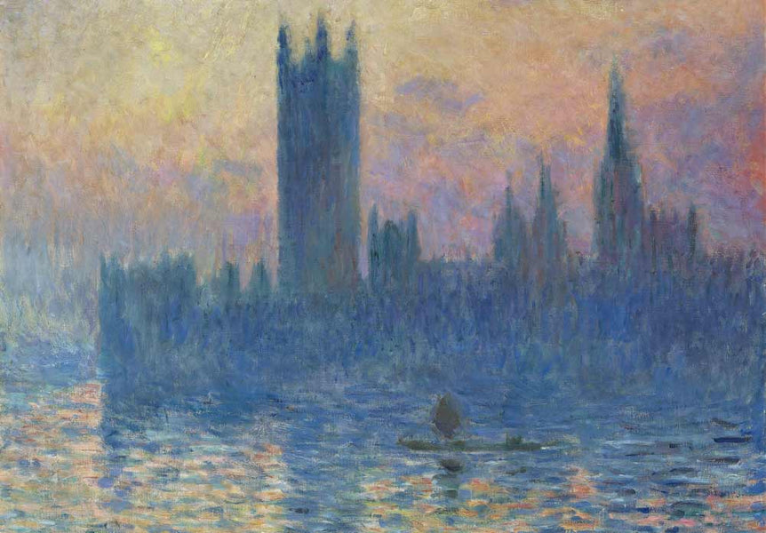 The Houses of Parliament by Monet